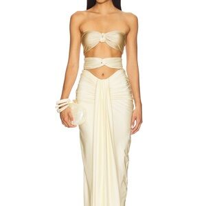 Baobab Collection Giselle Dress (Small) Marble Ivory